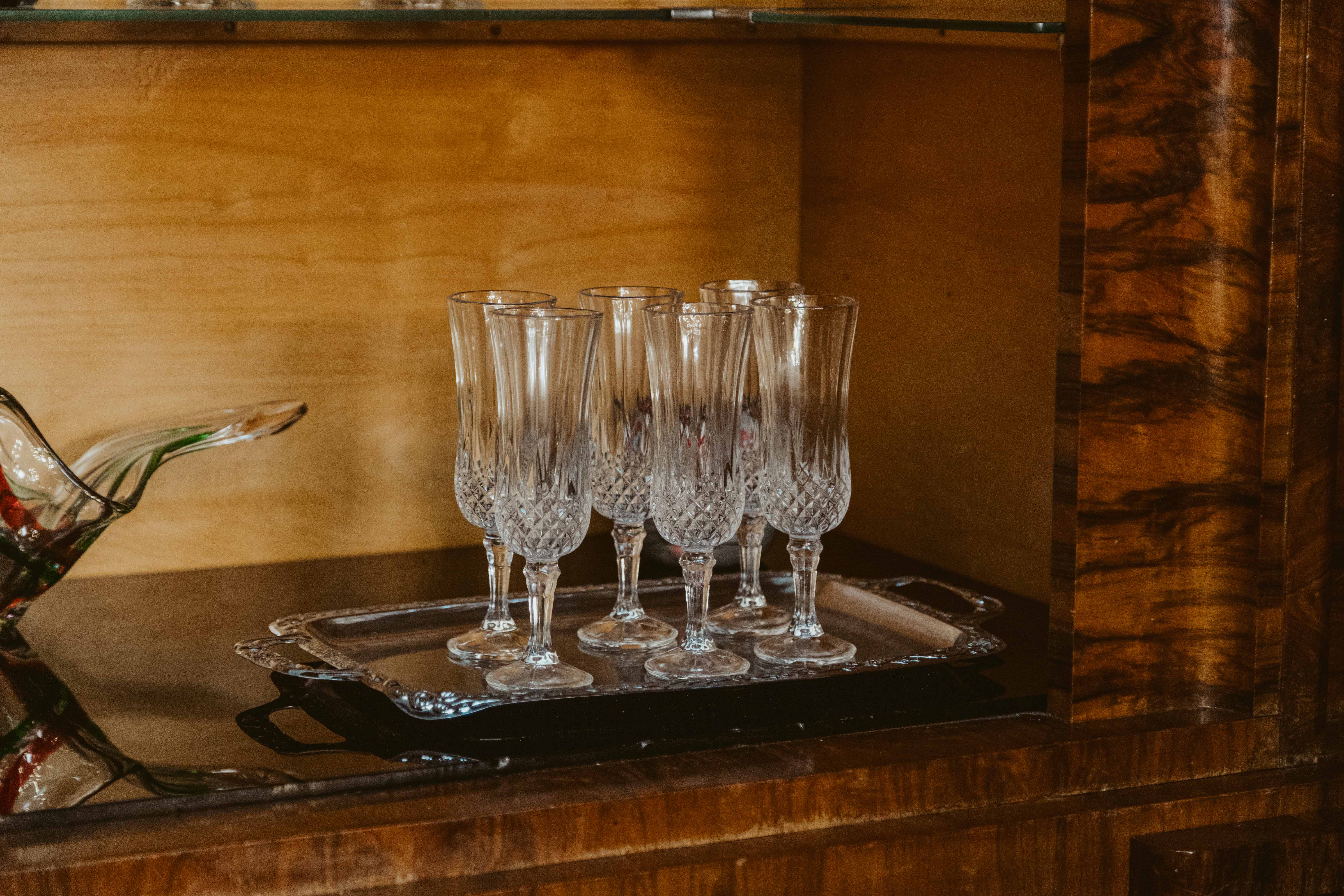 Vintage Built-In Walnut Bar Unit, c. 1960s