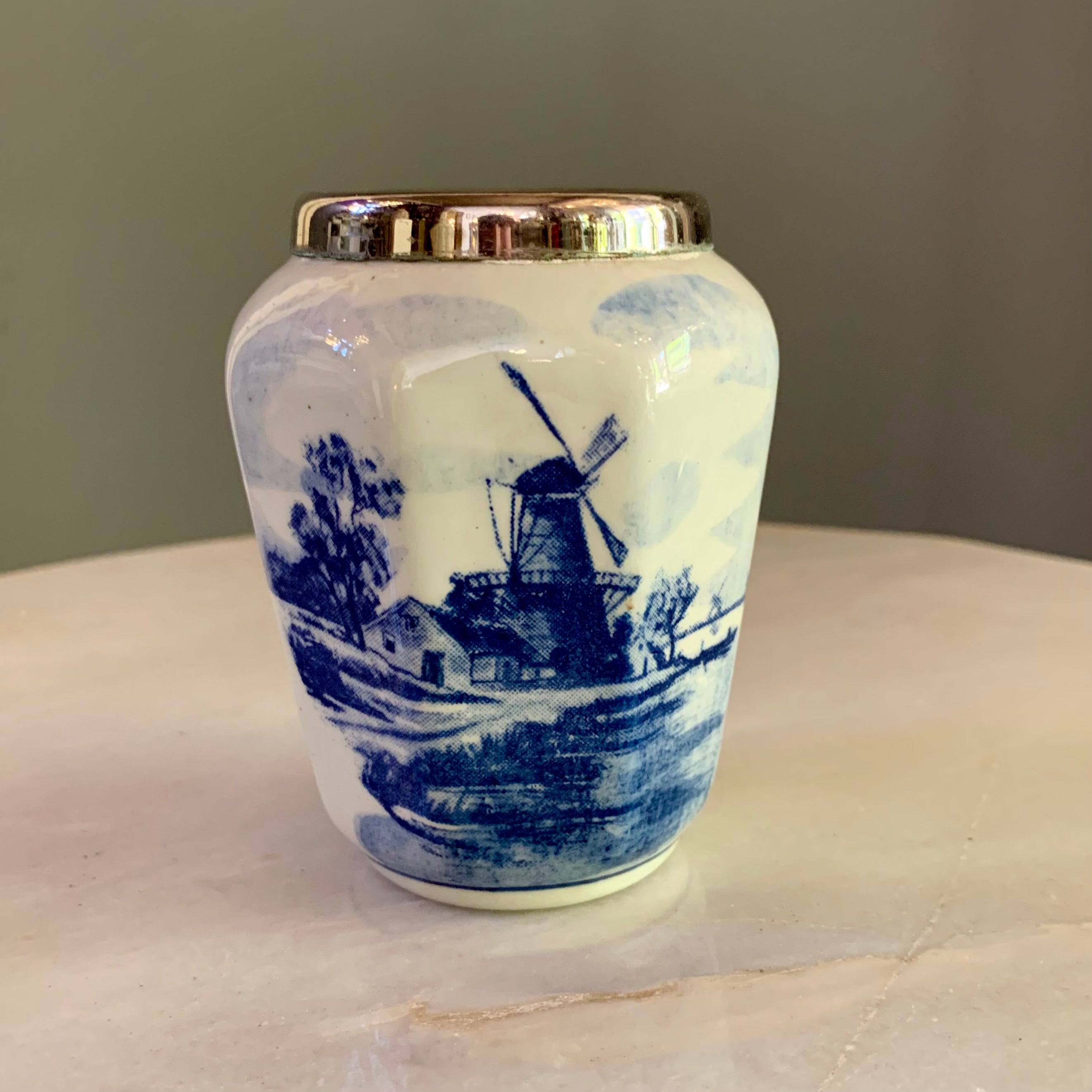 Cute Antique Delft Set of Three