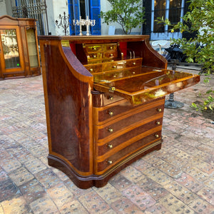 Antique French Polished Writing Bureau - SOLD