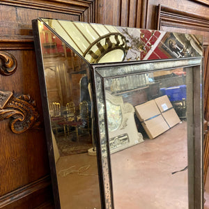 Modern Mirror with Aged Frame