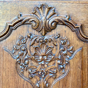Stunning Carved Oak Antique French Server