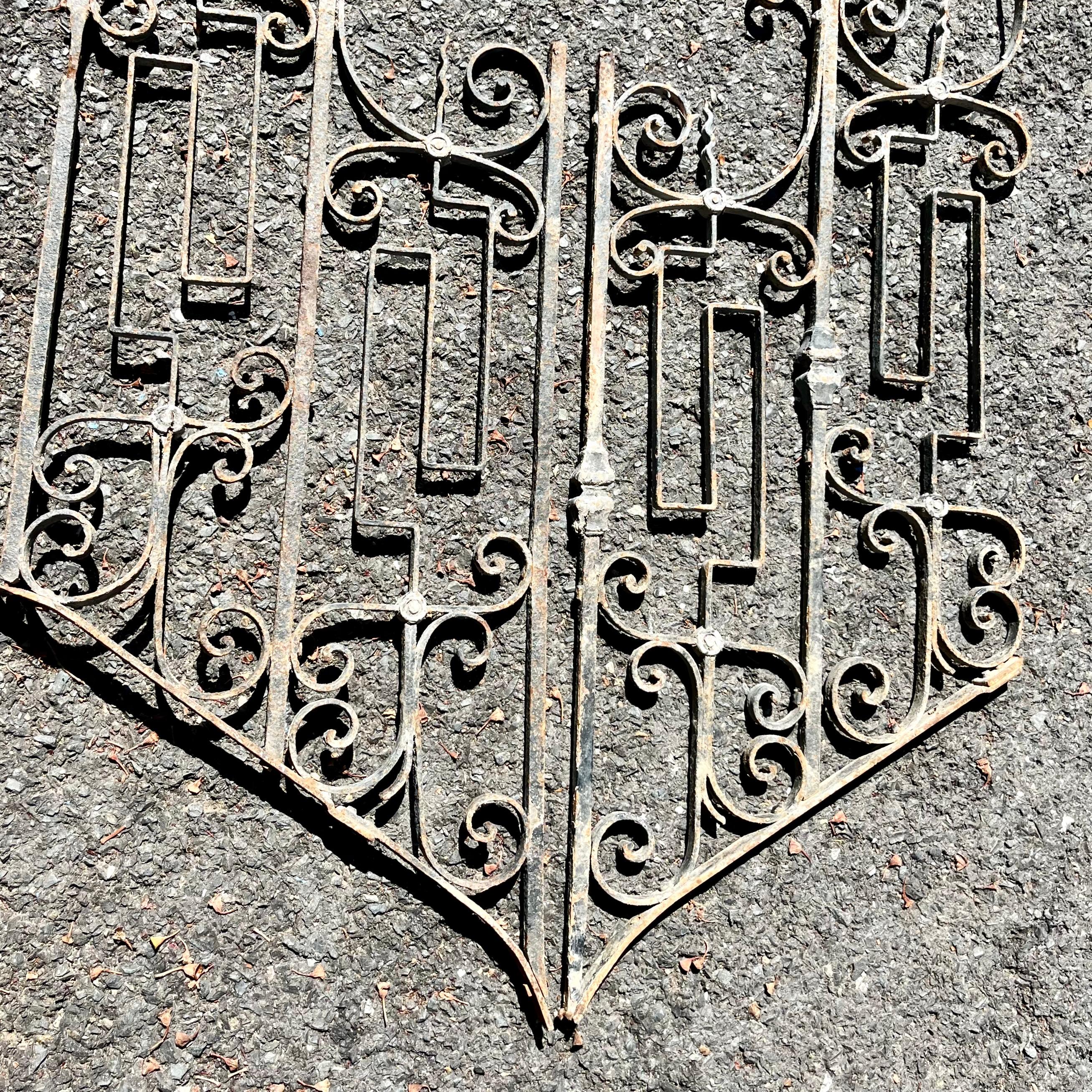 Salvaged Two Paneled Gate