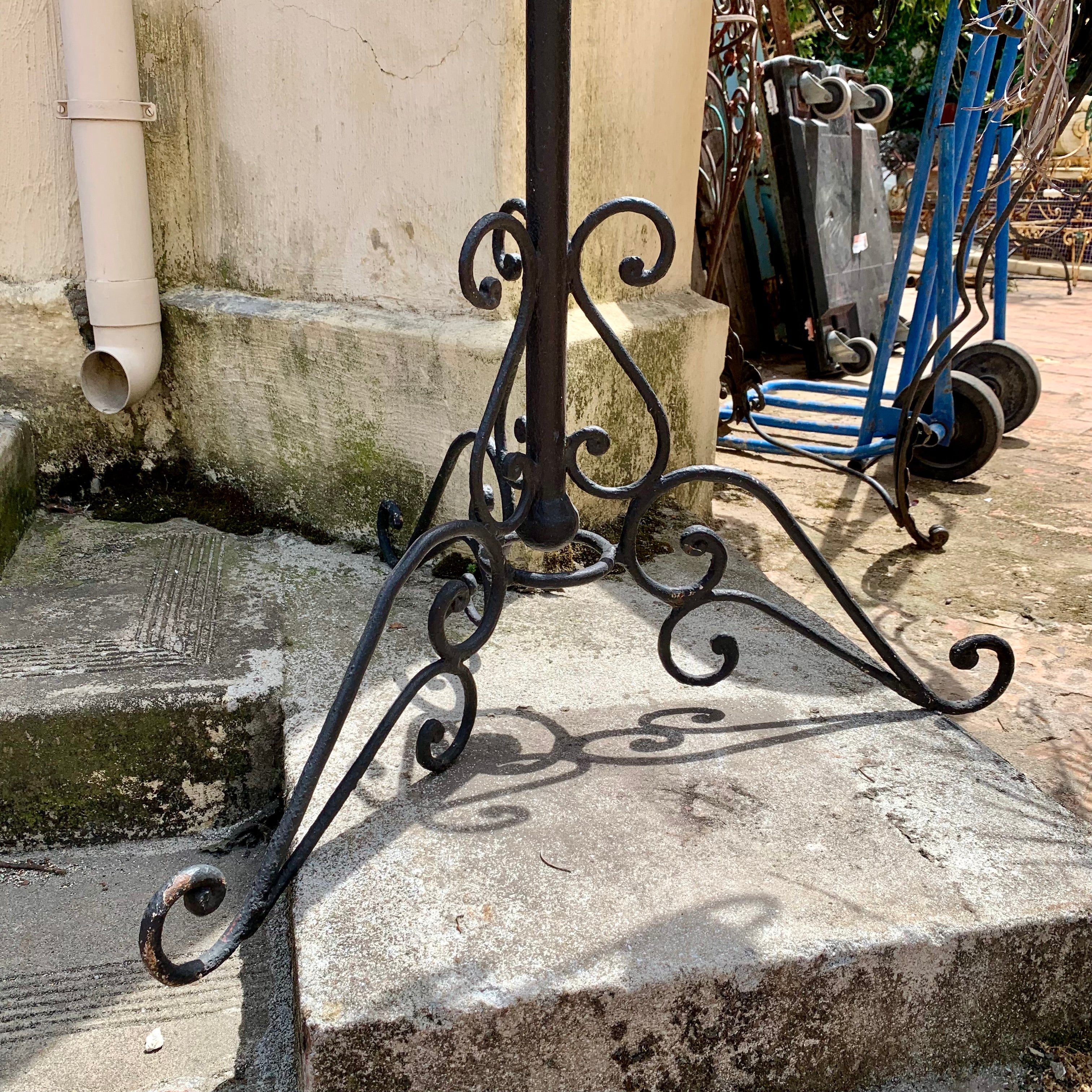 Gorgeous Wrought Iron Candle Stand