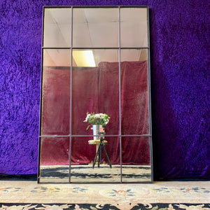 Aged Venetian Panel Mirror - SOLD