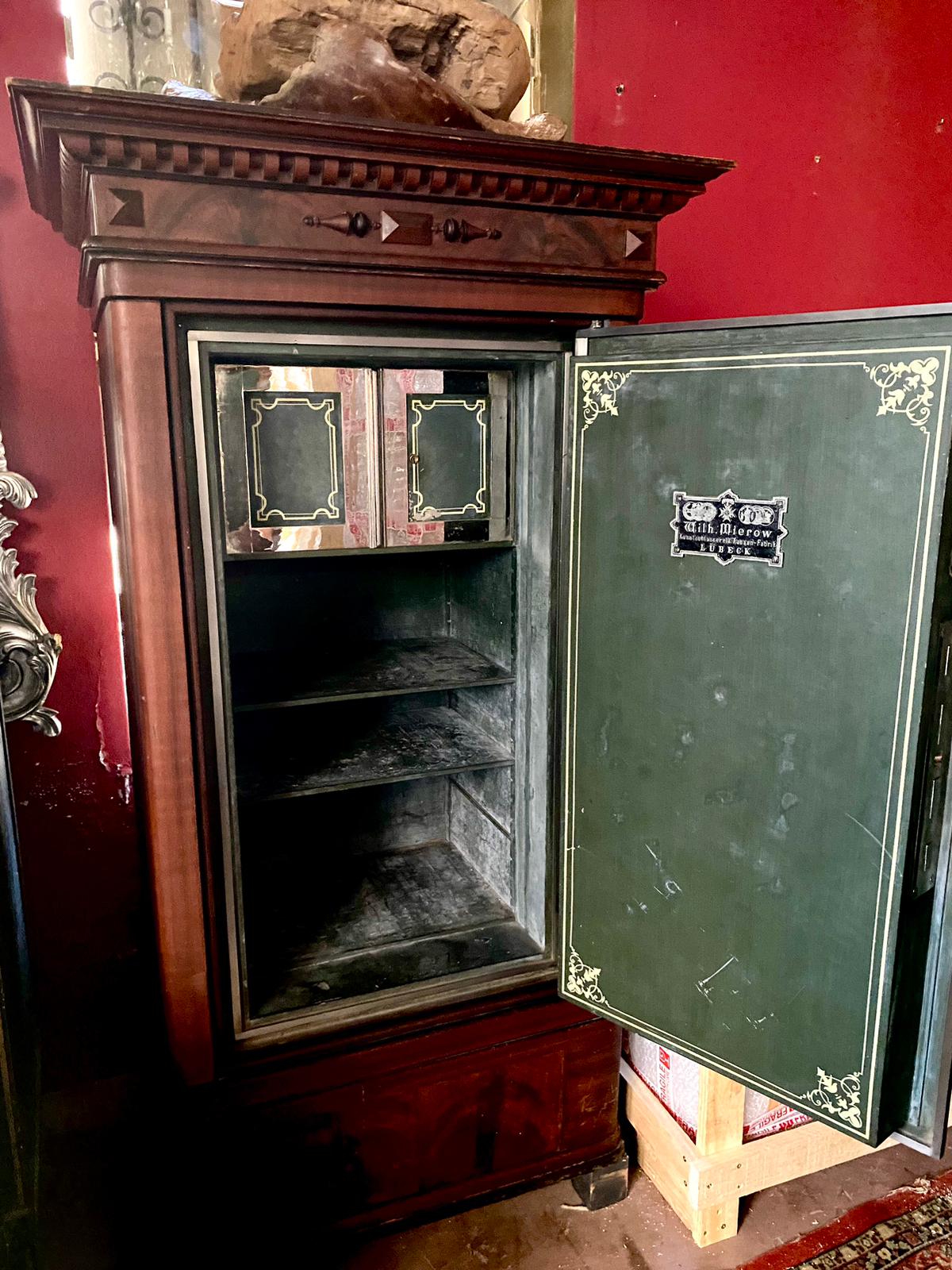 Phenomenal, Extremely Large and Unique Antique Bavarian Safe