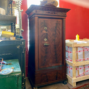 Phenomenal, Extremely Large and Unique Antique Bavarian Safe