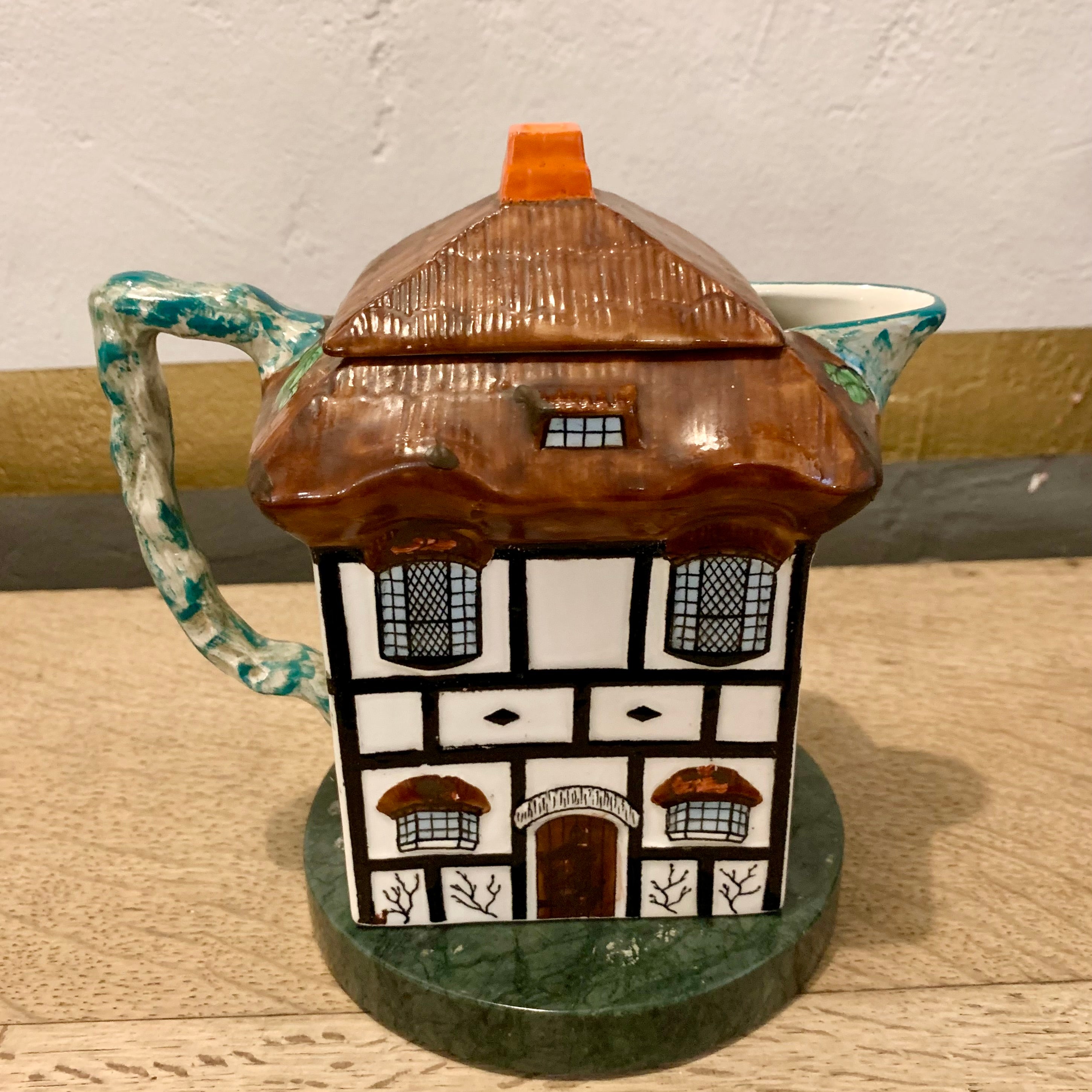 The Original Thatched Cottage Ware by Maddocks and Sons Tea Set