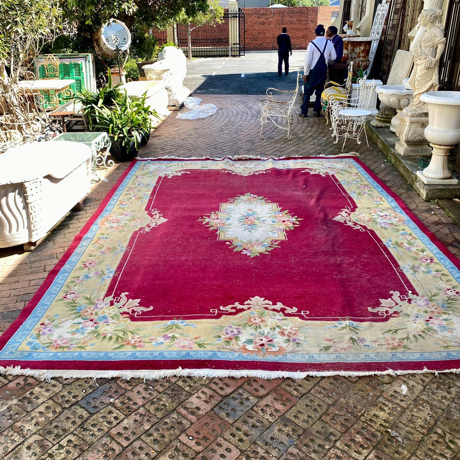 Beautiful and Bold Vintage Carpet - SOLD