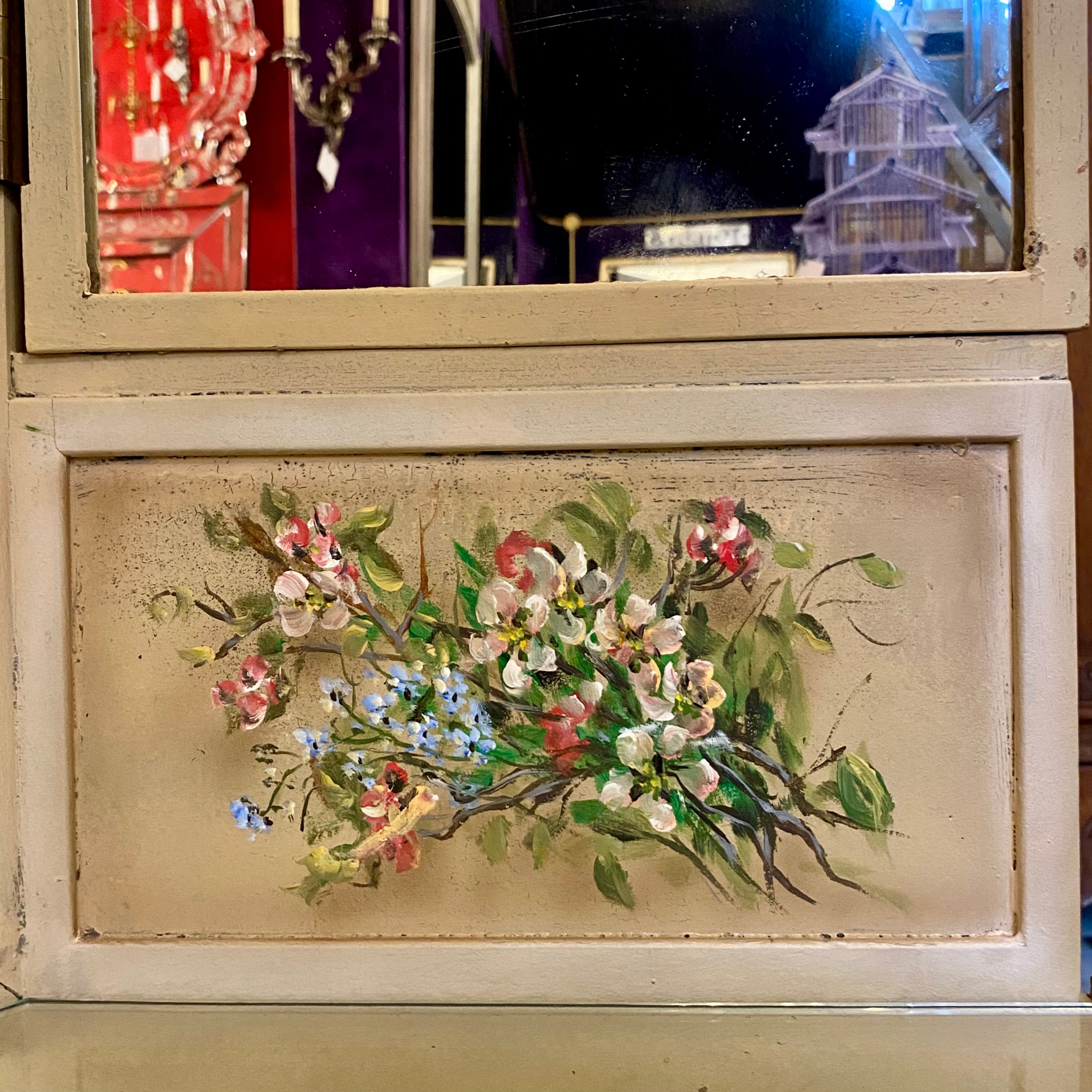 Antique Hand Painted Dressing Table - SOLD