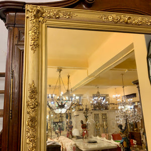 Gorgeous Gilt Gold Antique Mirror