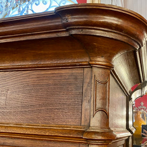 Very Large Antique Oak Armoire