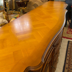 Beautiful Antique Walnut Extra Length Sideboard