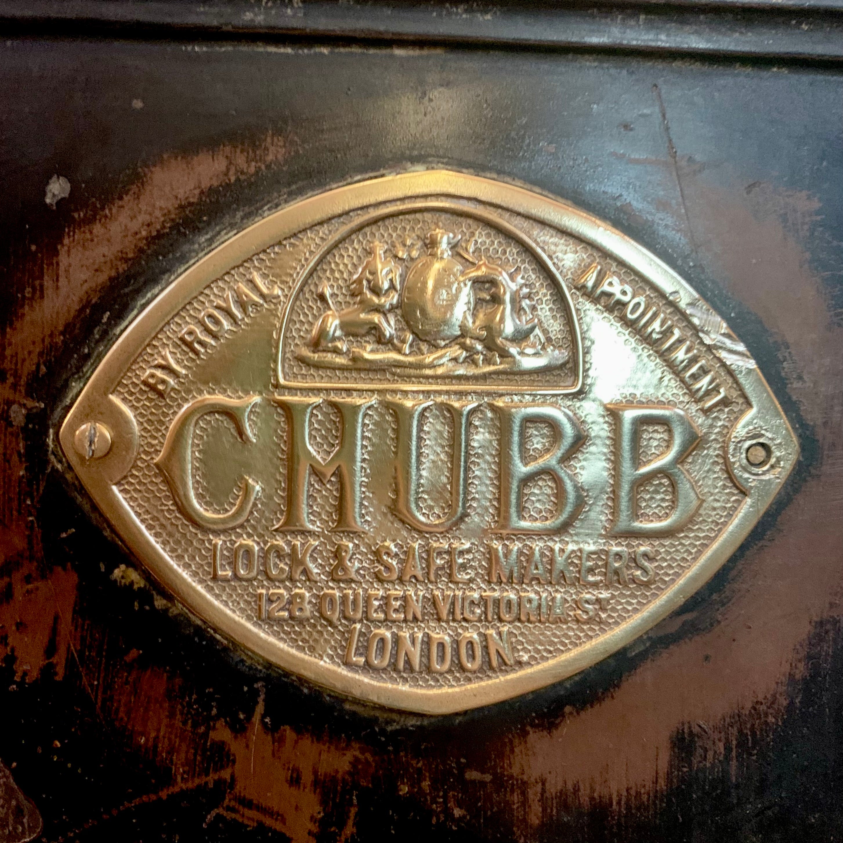 Large Antique "Chubb" Safe