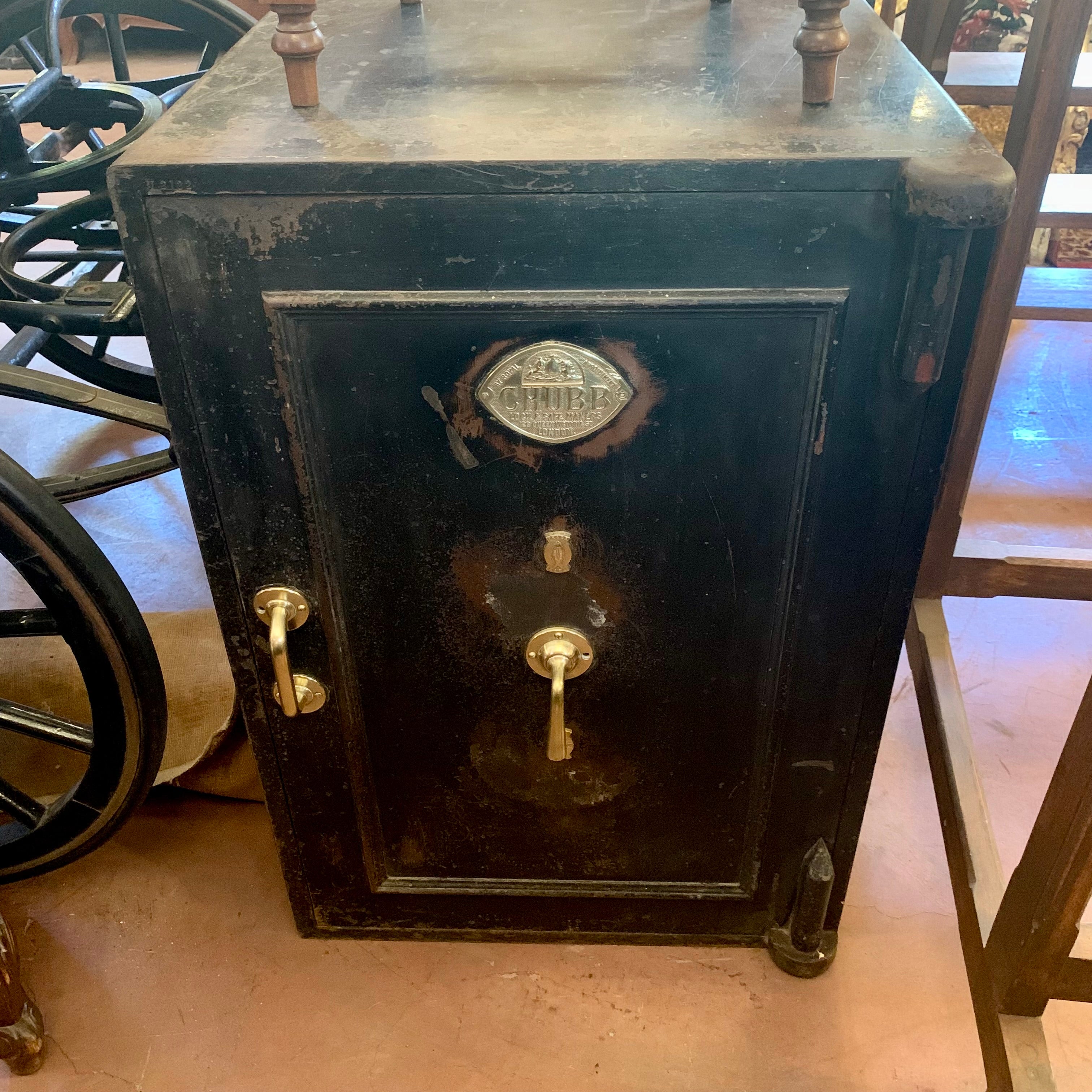 Large Antique "Chubb" Safe