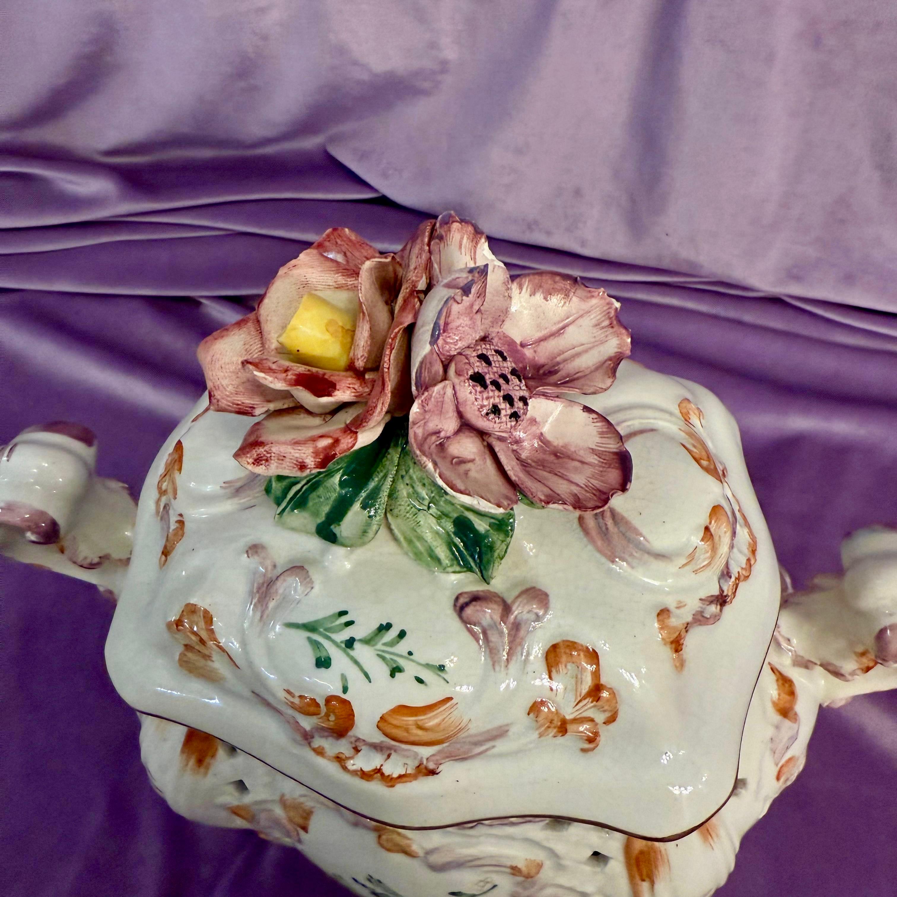 Murano Mario Nove Ceramic Dish with Twin-handle