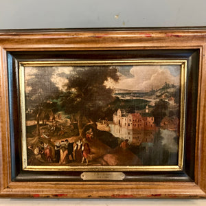 Antique Artworks in Gilt Frame - SOLD