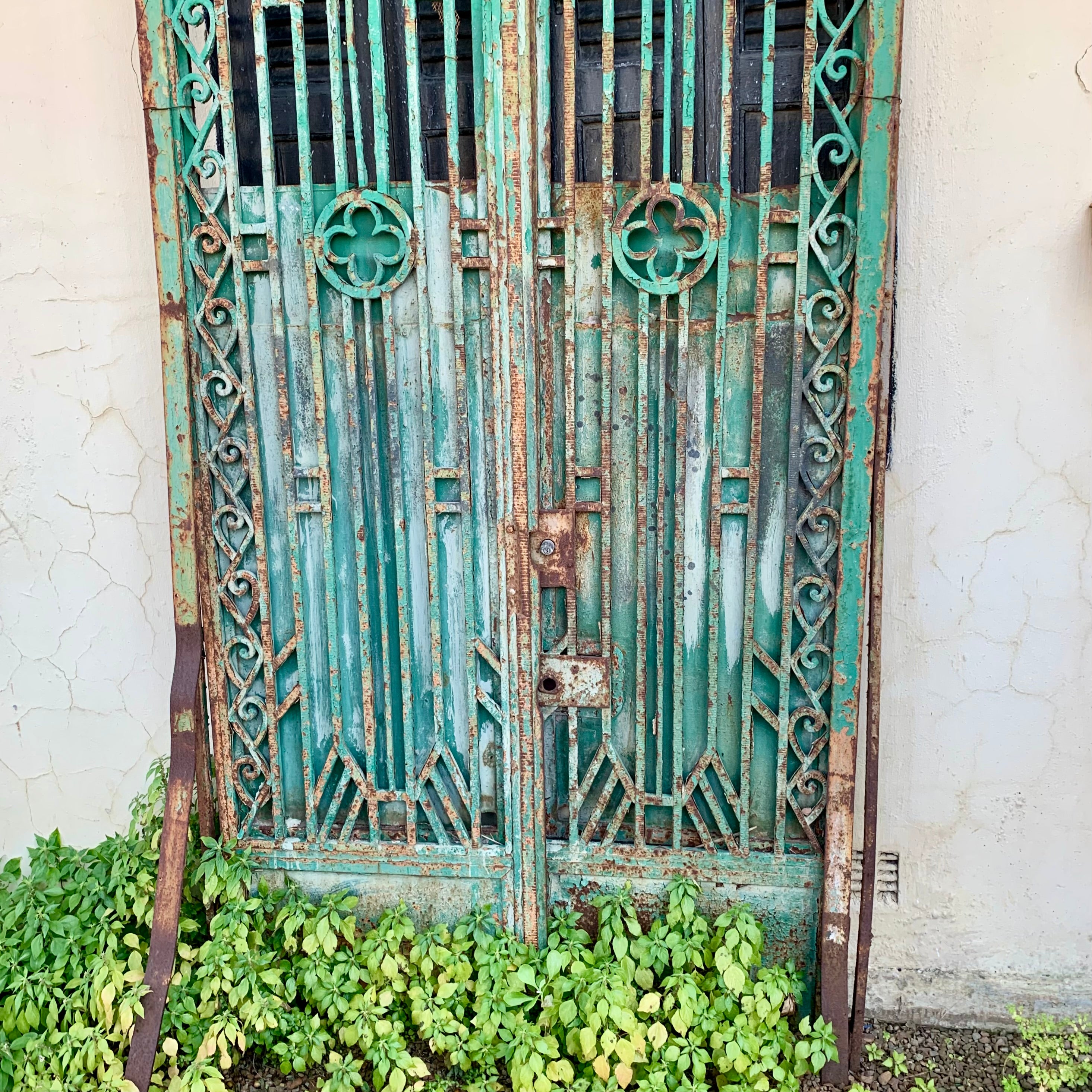 Large Forged Steel Gate from Argentina