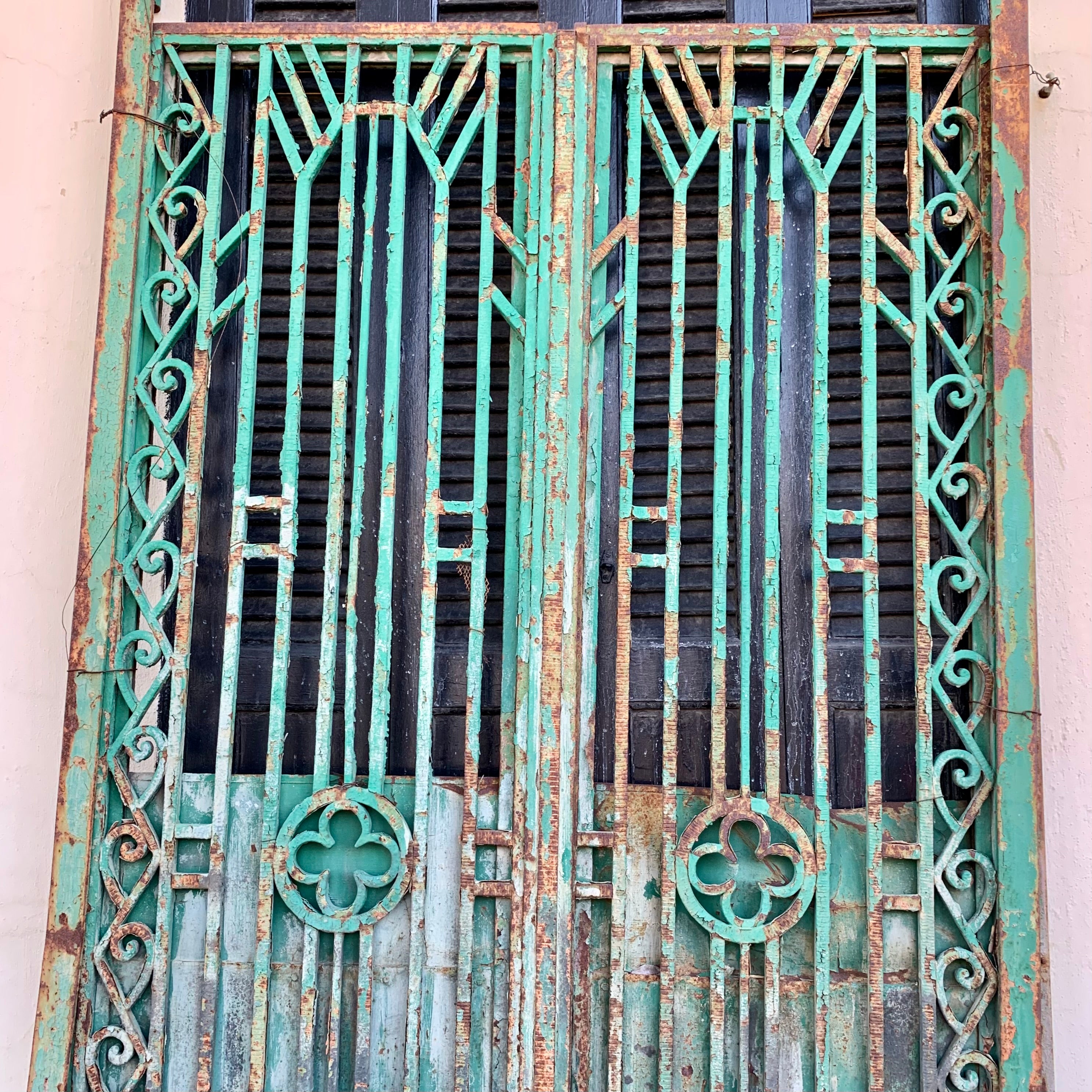Large Forged Steel Gate from Argentina