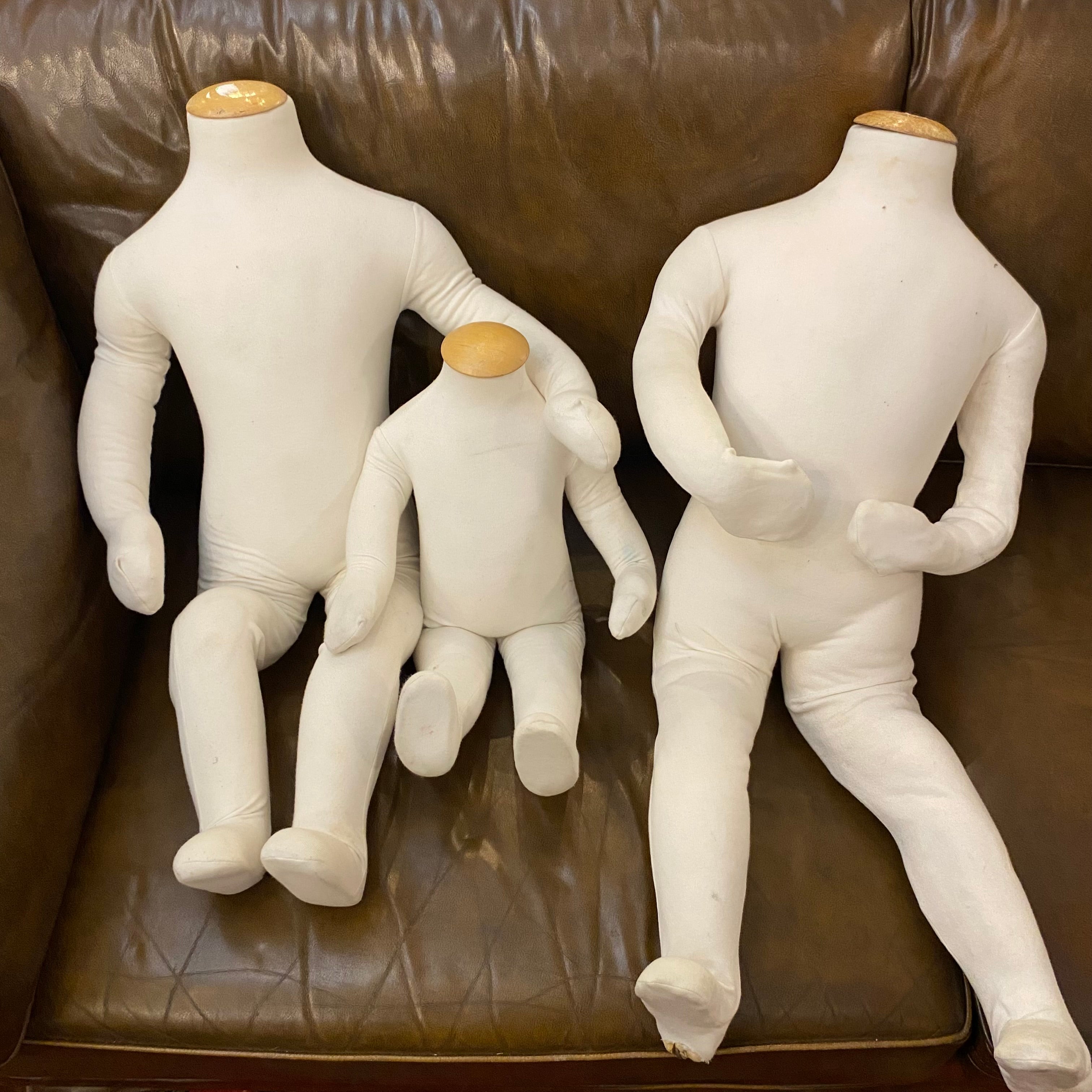 Set of Three Kid's Mannequins