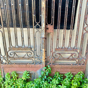 Antique Salvaged Art Deco Gate