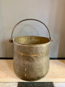 Antique Brass Jam Pot - SOLD