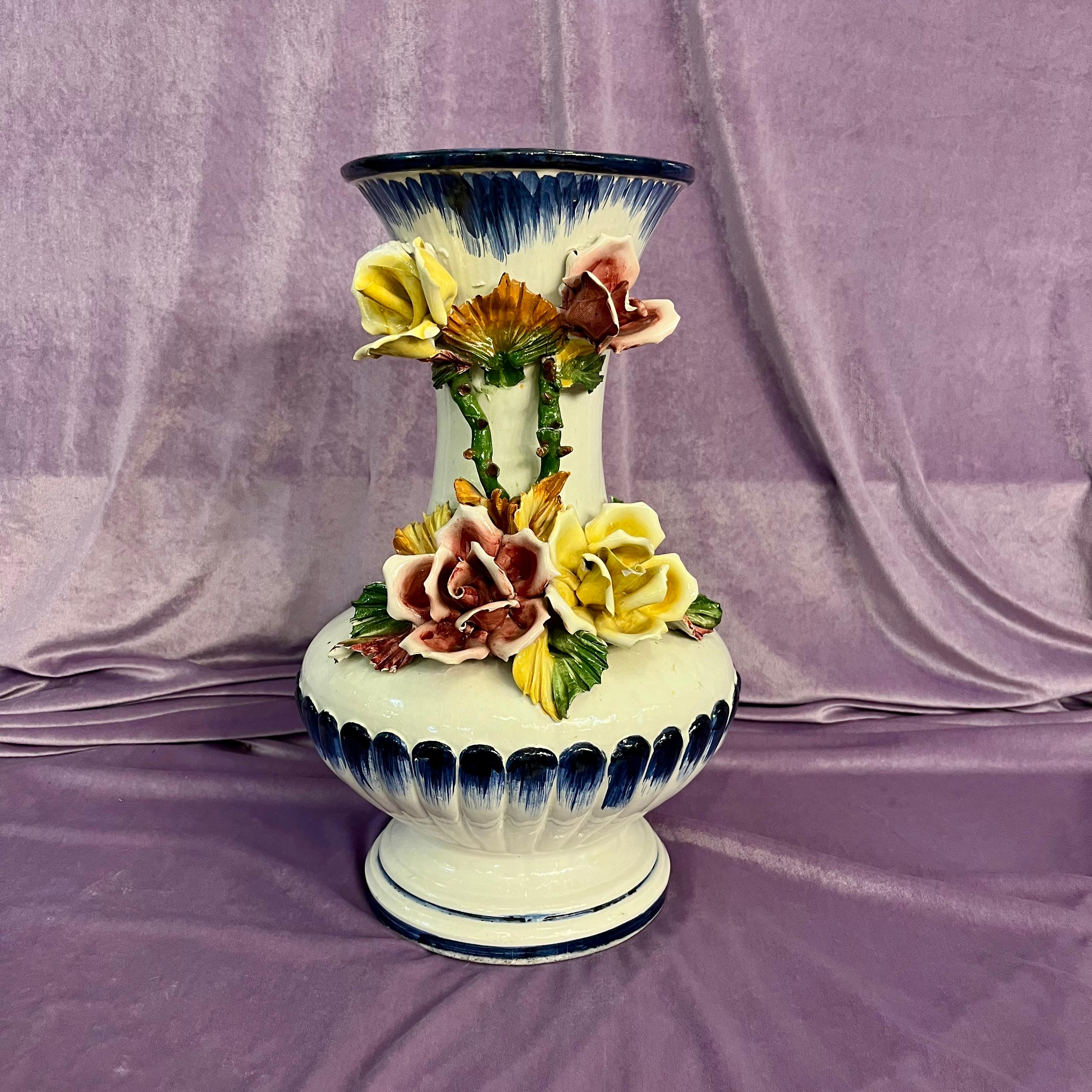 Vintage Capodimonte Urn