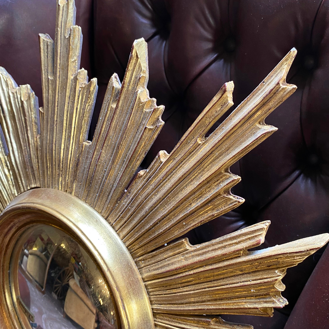 Vintage Sunburst Mirror - SOLD