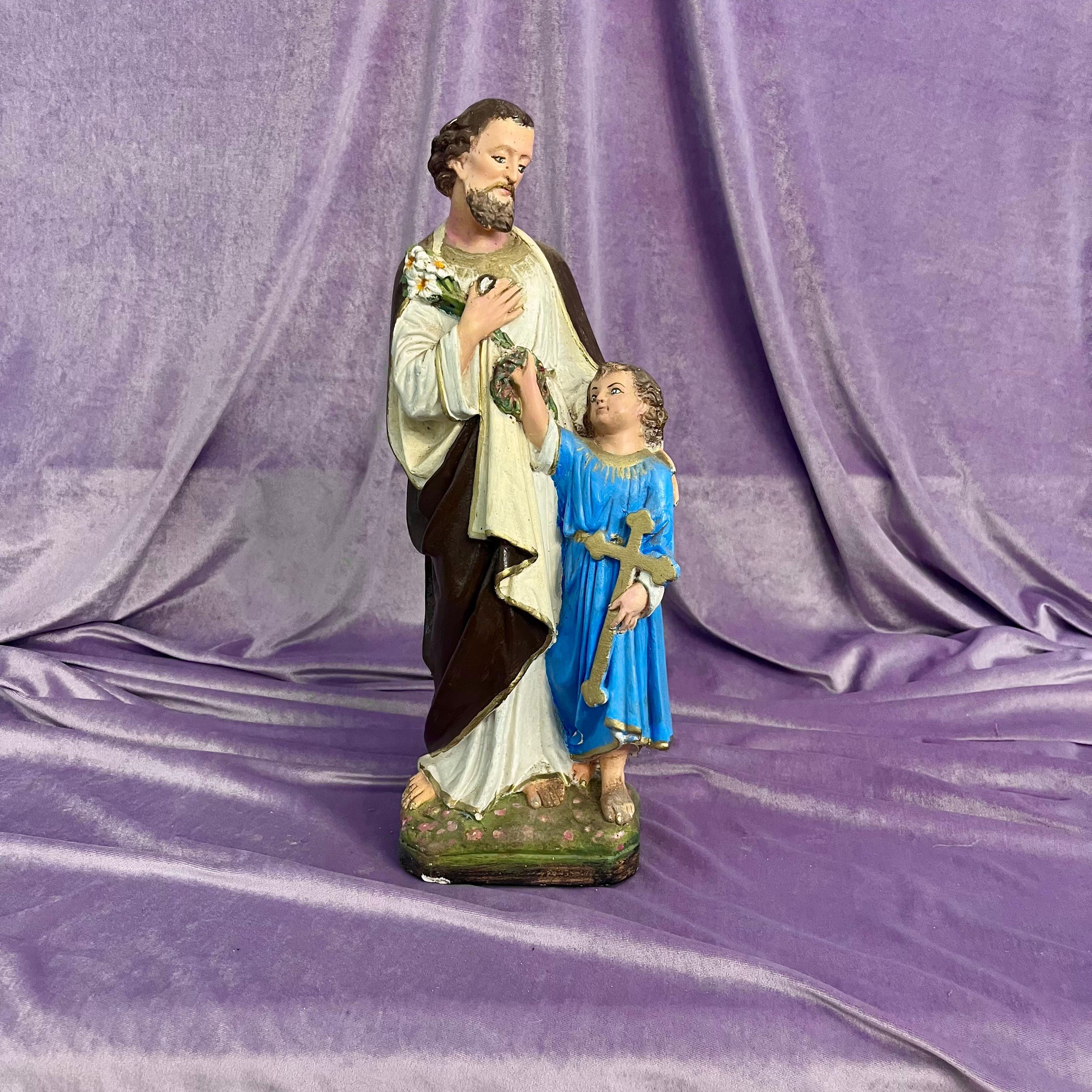 Statuette of Joseph and Baby Jesus