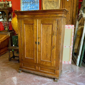 Antique Dutch Oak Cabinet - SOLD