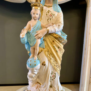 Beautiful Statue of Mary and Baby Jesus - SOLD