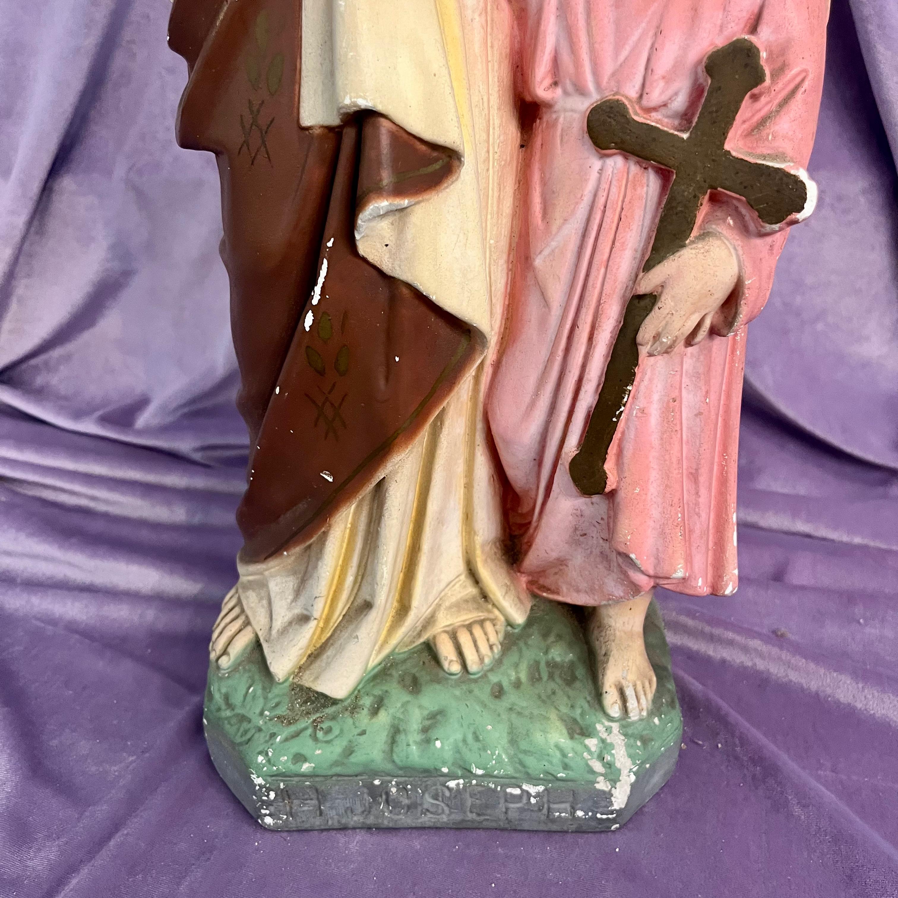 Statuette of Joseph and Baby Jesus