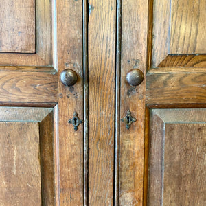 Large Antique Dutch Oak Cabinet