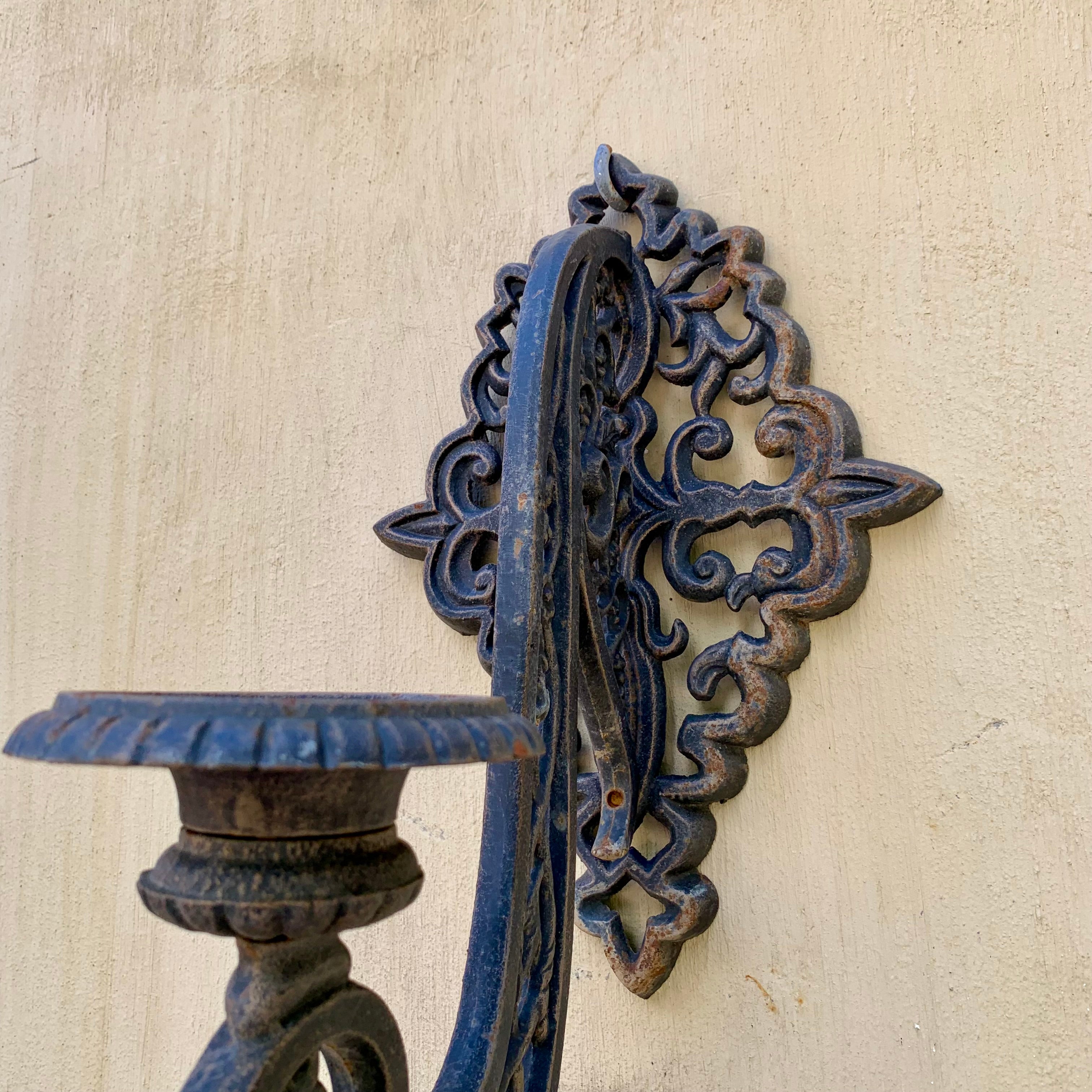 Beautiful Cast Iron Outdoor Candelabra - SOLD