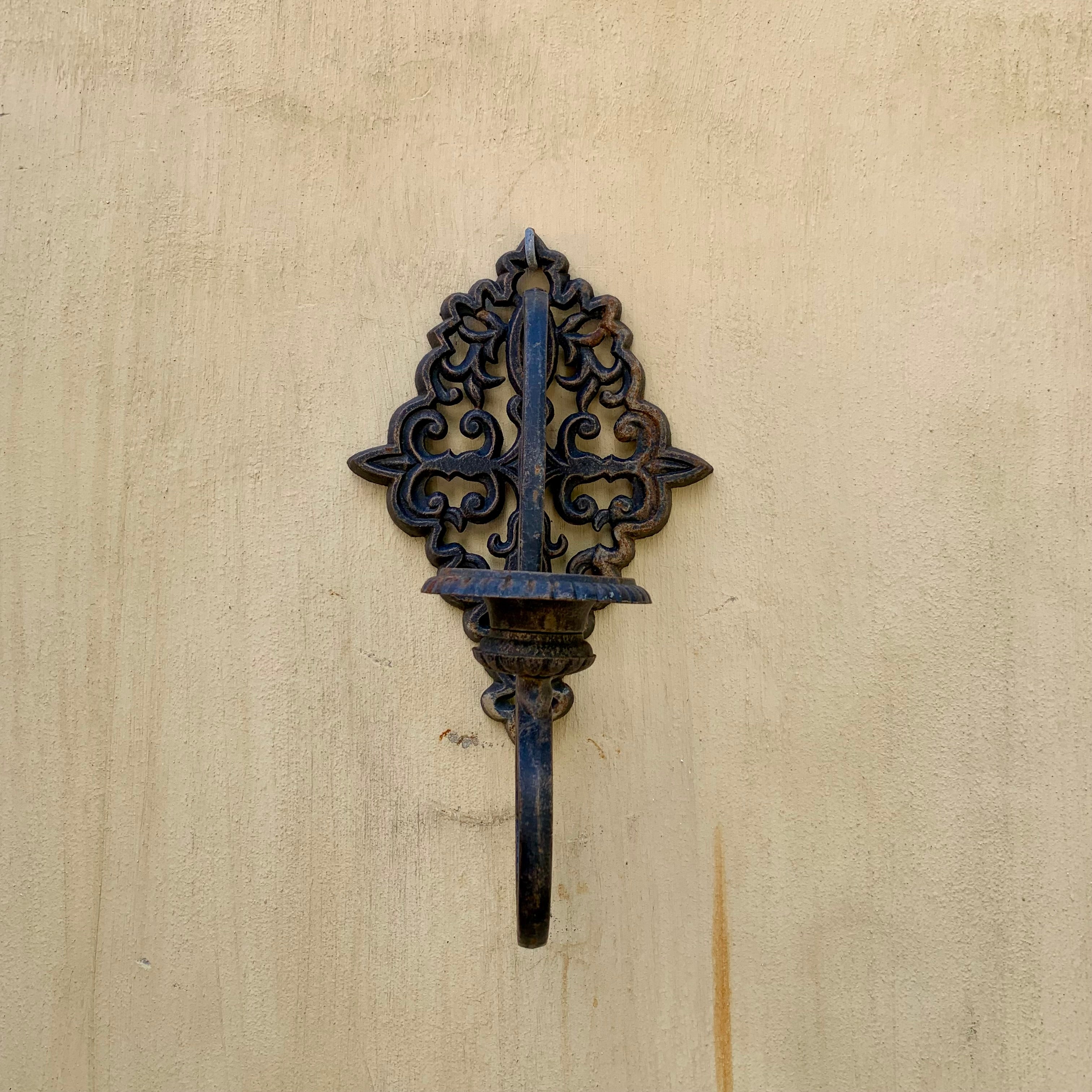 Beautiful Cast Iron Outdoor Candelabra - SOLD