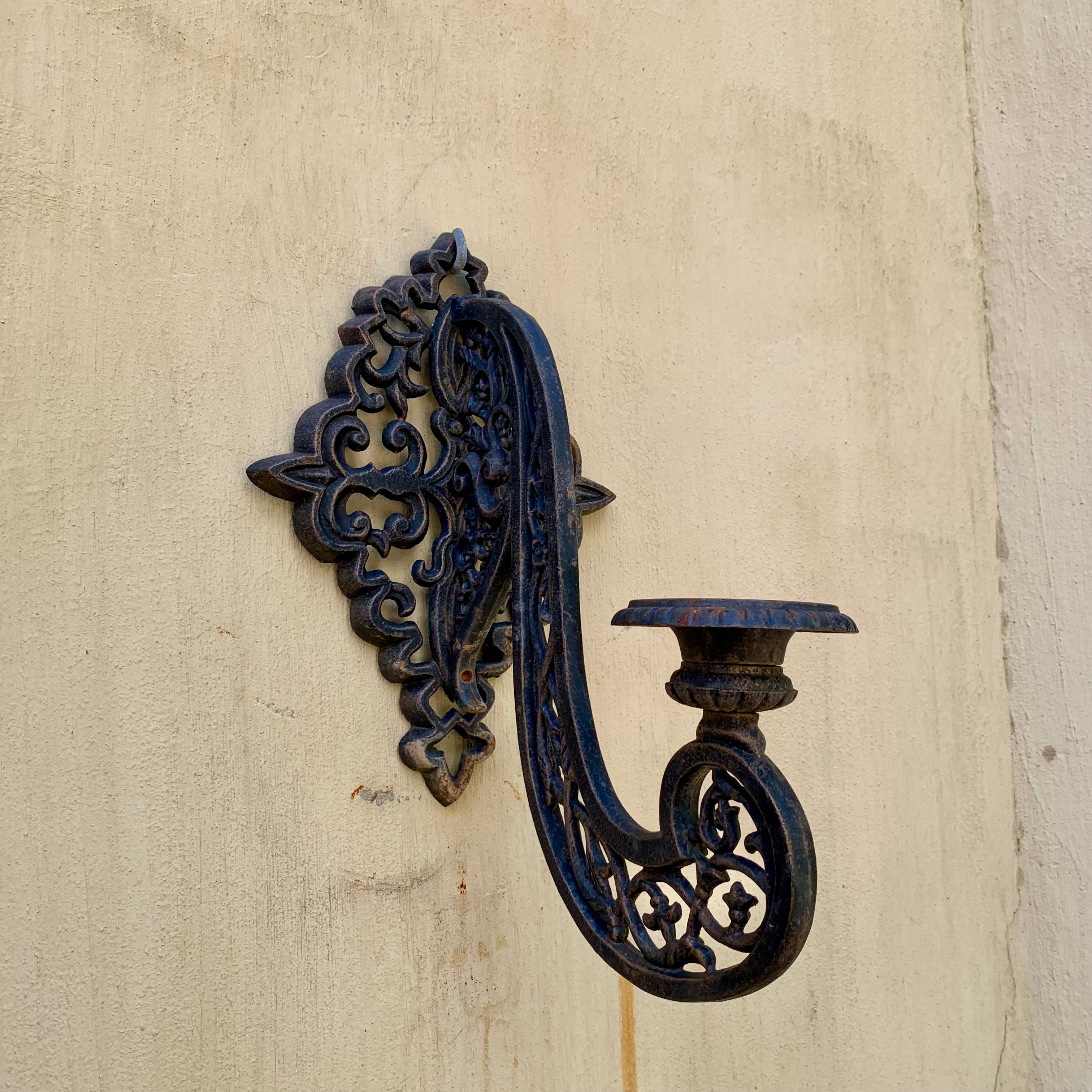 Beautiful Cast Iron Outdoor Candelabra - SOLD