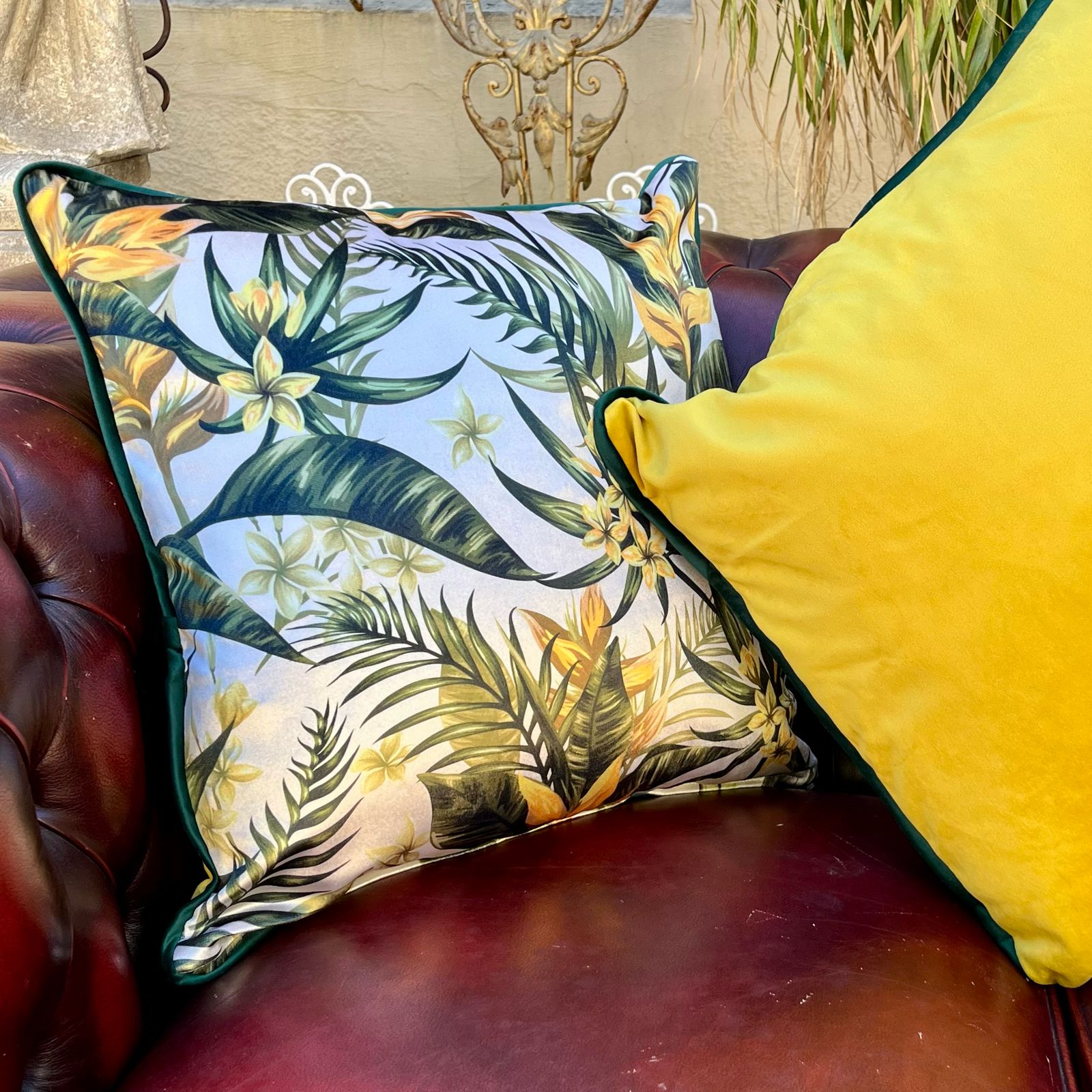 Vibrant Tropical Scatter Pillows