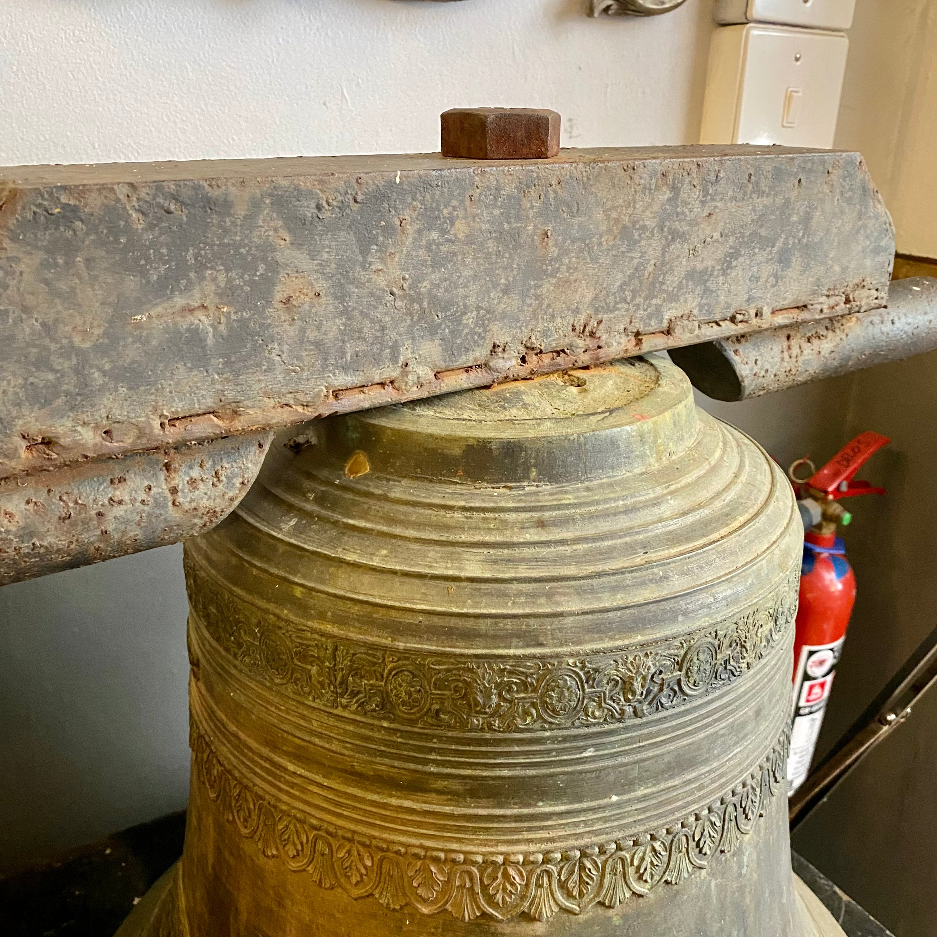 Antique Brass Church Bell - SOLD