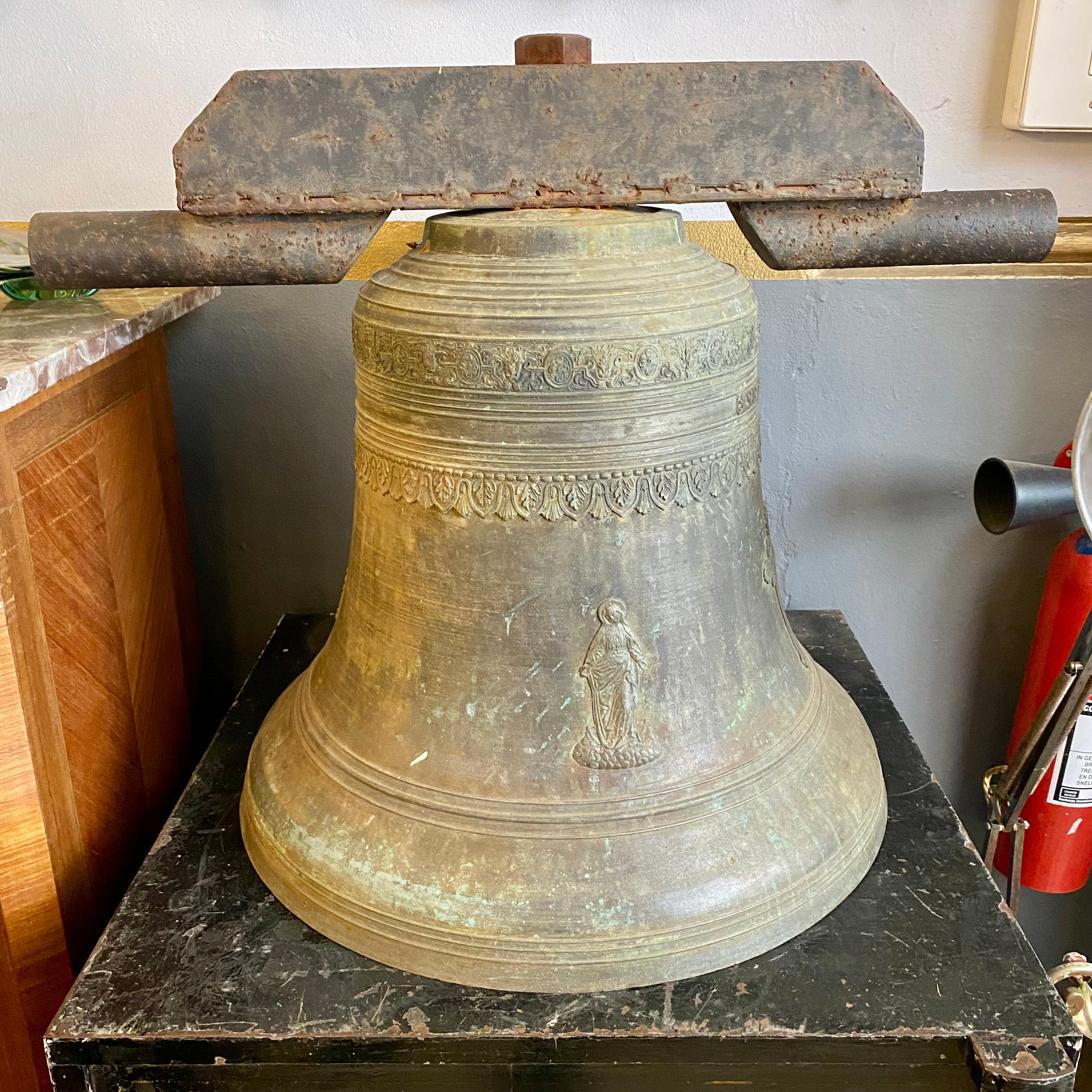 Antique Brass Church Bell - SOLD