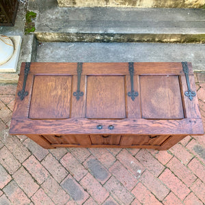 Small Antique Oak Chest