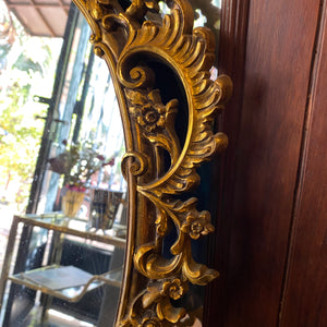 Pretty Antique Gilt Gold French Mirror - SOLD