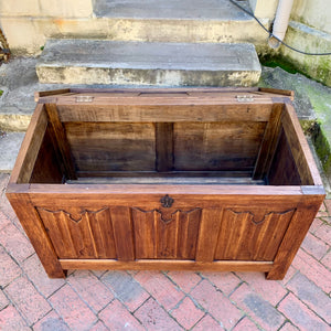 Large Antique Oak Chest