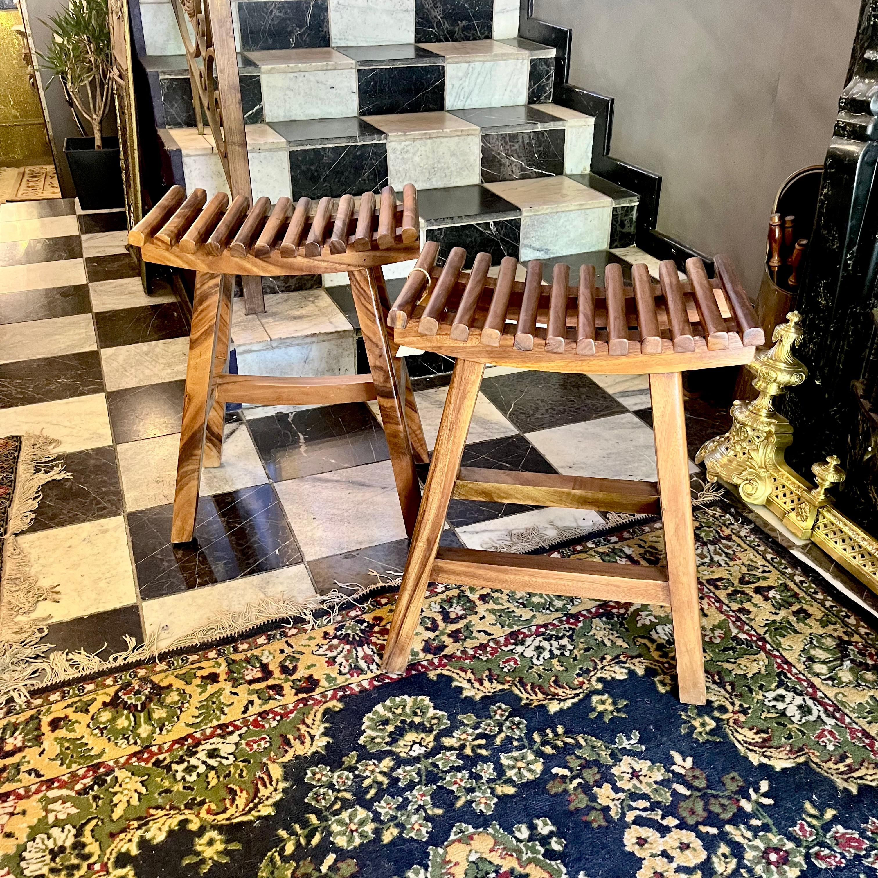 White Cedar Wood Stools