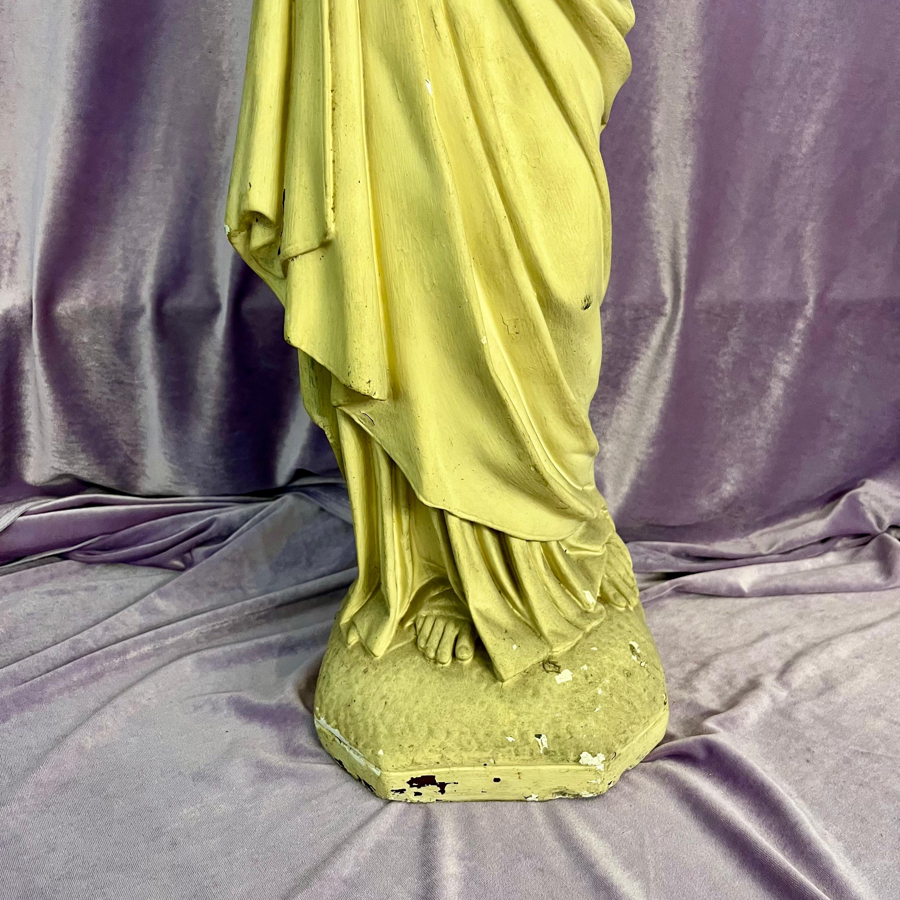 Devotional Sacred Heart Sculpture