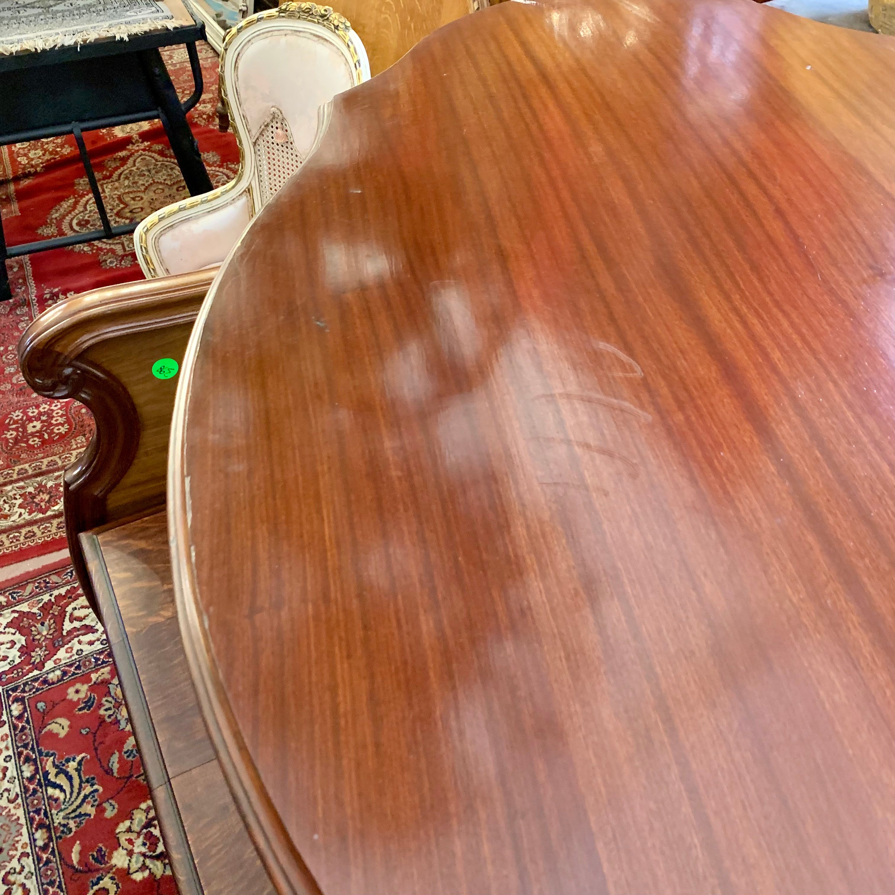 Beautiful Hand Carved Mahogany Table