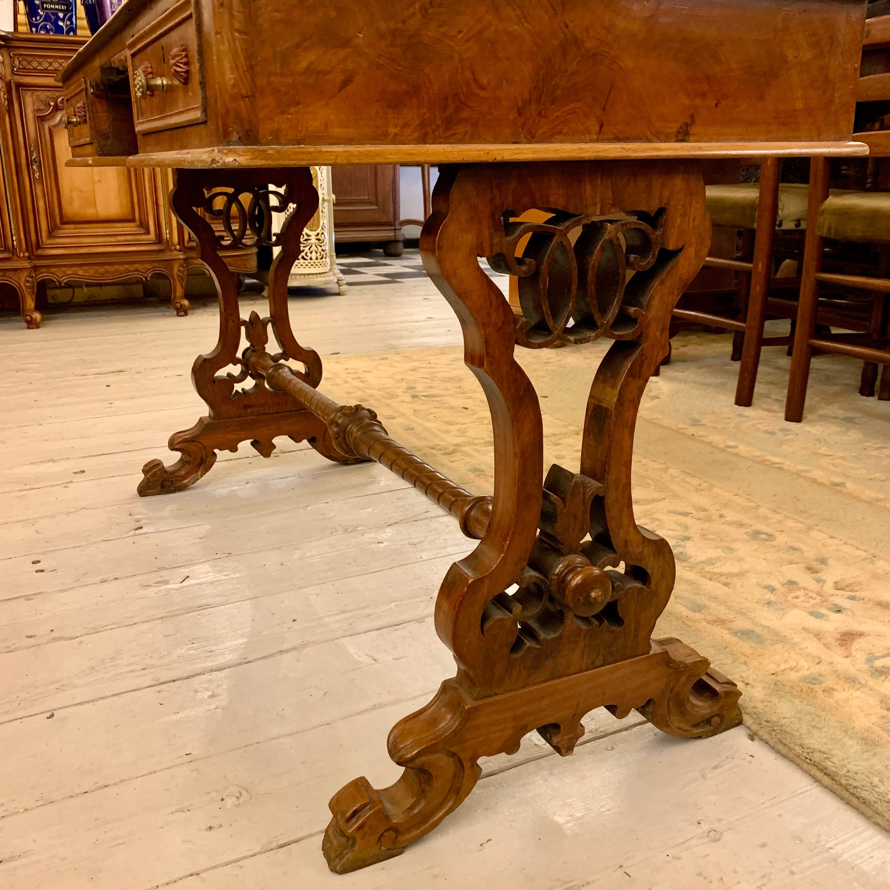 Small Antique Oak Writers Bureau - SOLD