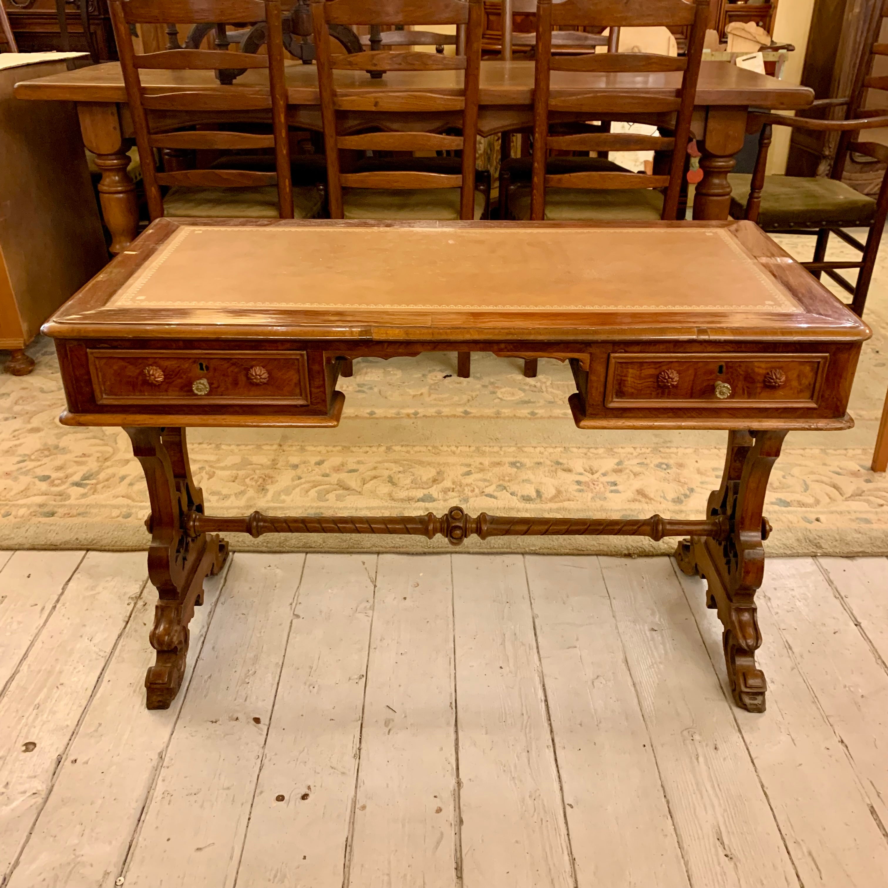 Small Antique Oak Writers Bureau - SOLD