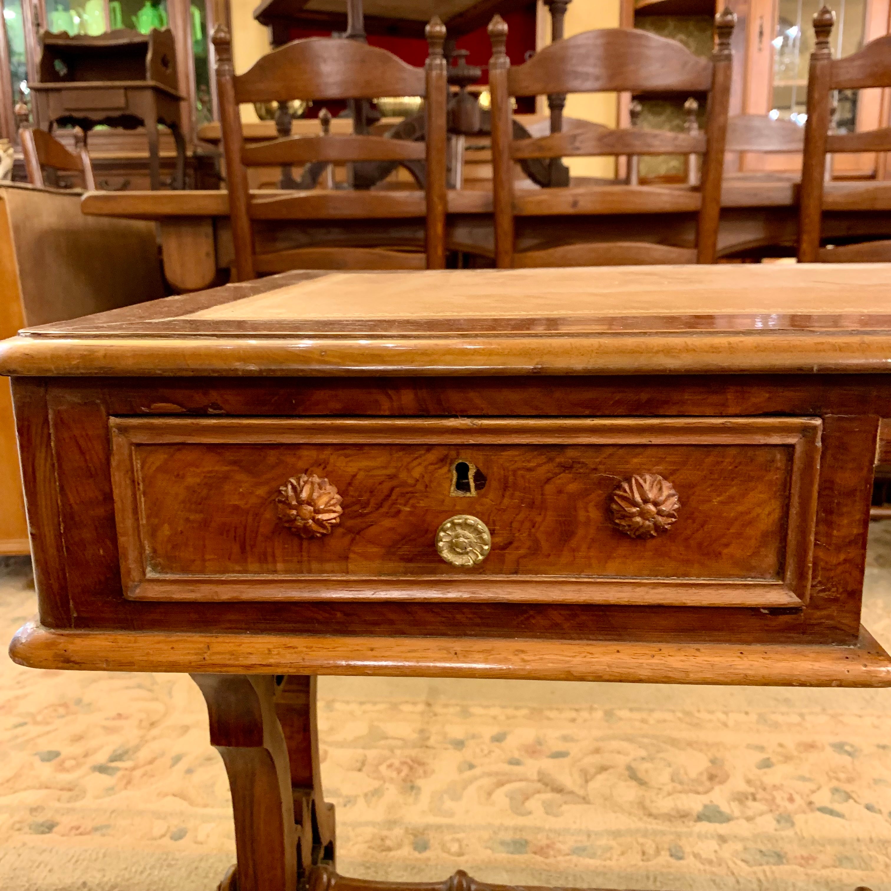 Small Antique Oak Writers Bureau - SOLD