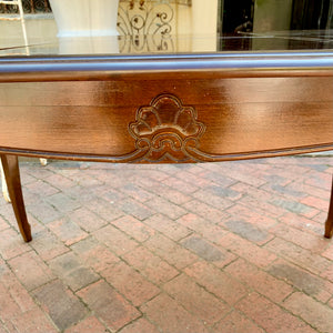 Antique Polished Oak Extendable Dining Table