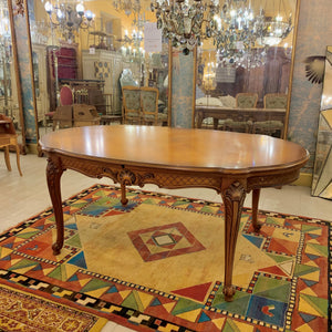 Beautiful Antique Walnut Dining Table - SOLD