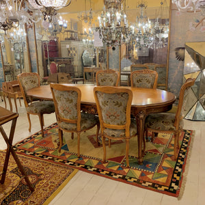 Beautiful Antique Walnut Dining Table